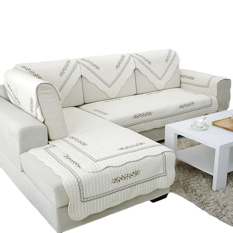 Нескользящая хлопковая корейская диванная подушка, ткань, художественная комбинированная кожаная подушка на четыре сезона, зимняя подушка для дивана, полотенце