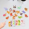 Сделай сам 3D-пазл Монтессори Игрушка Сенсорное развитие Игрушки для распознавания для дошкольников