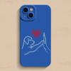 Чехол для телефона с рисунком "Кошка Собака Дай пять" для iPhone 15 Pro Max 15 14 13 12 11 X XS XR 7 8 Plus Mini Противоударный Мягкий Силиконовый Чехол