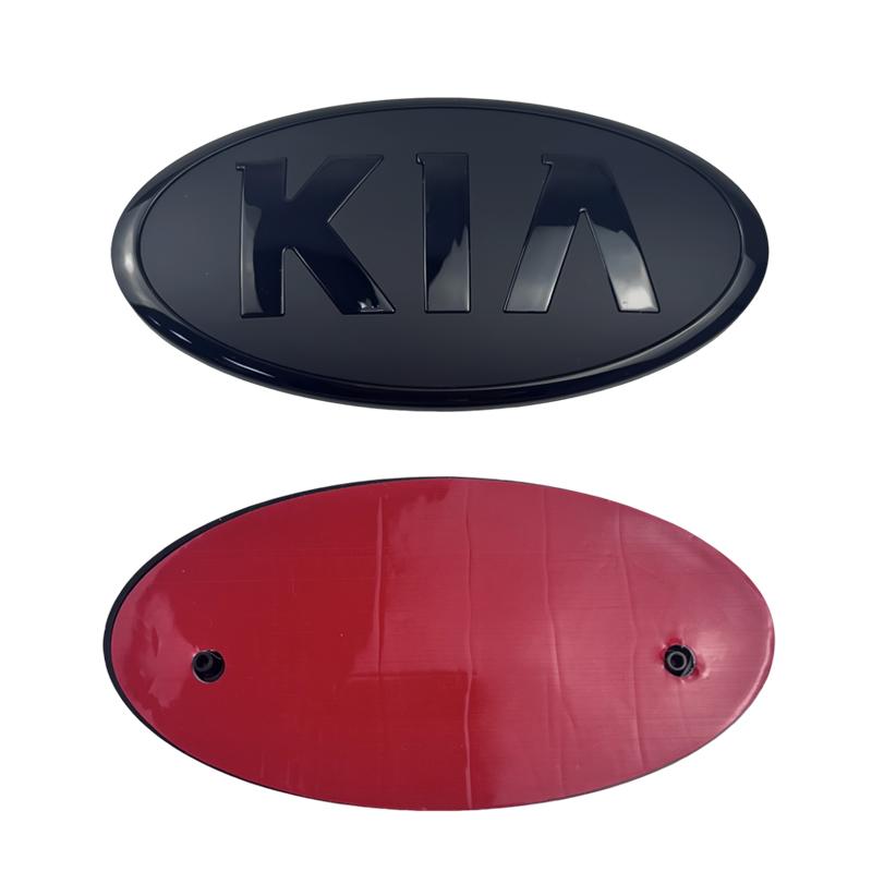 AAND1 Car Front Hood Emblem Rear Trunk Badge for KIA Sportage Ceed sorento Cerato Picanto Soul Stonic K3 K5 Rio optima Accessories