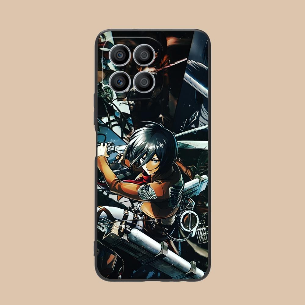 Чехол для мобильного телефона AOT Микаса для Honor 90 80 70 60 50 30 20 10 9 8 7 Pro S SE Lite 5G Цветная Печать Защитный Красивый Роскошный