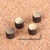 4Pcs Metal Bronze-coloured Replacement Speed Knobs Button Volume Tone Control Knobs for Electric Bass Guitar Accessories