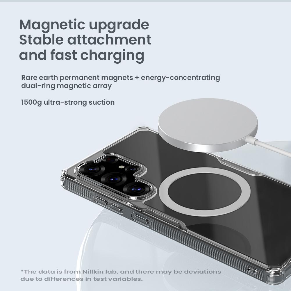 NILLKIN Для Nillkin для Samsung Galaxy S25 Ultra Phone Case Nature TPU Pro Magnetic Back Cover Slim Silicone Case