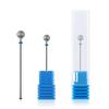 Ball Shape Cuticle Clean Nail Drill Bit 3/32'' Professional Safety Diamond Nail Bit Nail Cleaner for Cuticle Dead Skin