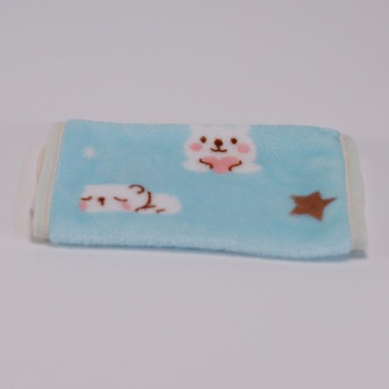 Yousheng Small Animal Blanket Lovely Pattern Keep Warm Soft Fleece Bedding Rabbit Hamster Squirrel Winter Bed Blanket Pet Supplies