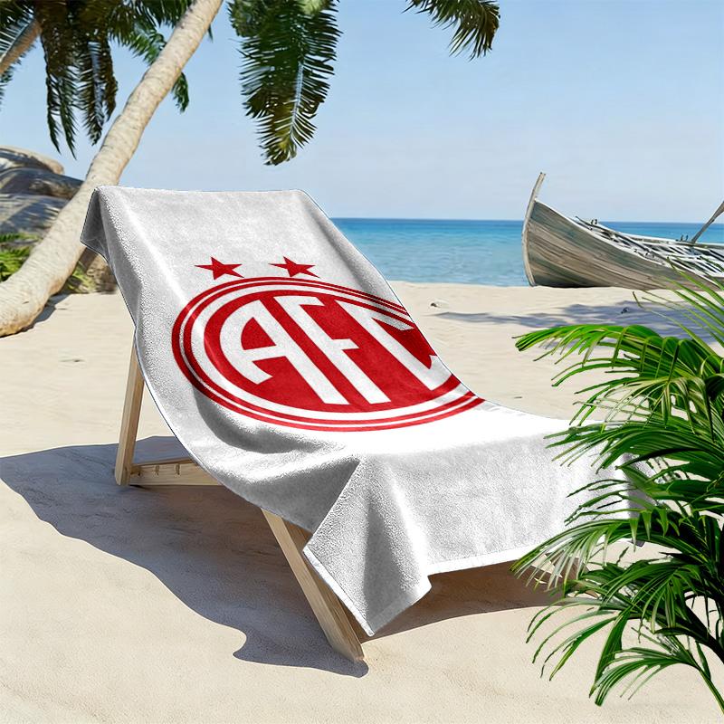 America Football Club Print Beach Towel, Large Soft Quick Dry Towel for Beach Camping Swimming