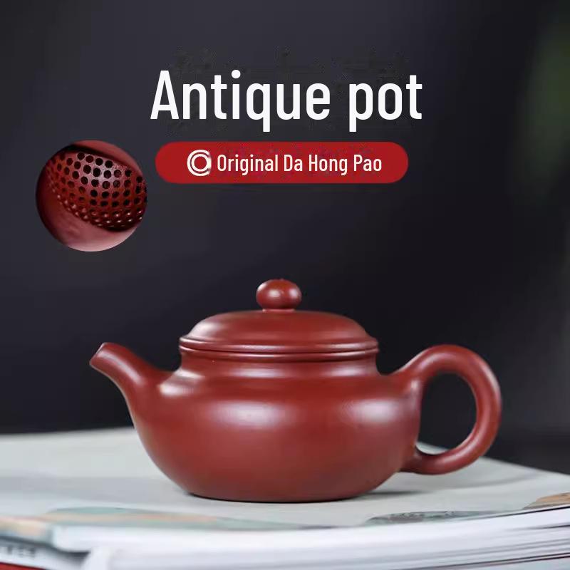 Набор чайников ручной работы из фиолетовой глины Исин – Чайный сервиз в стиле кунг-фу с различными формами чайников (Сертификат включен)