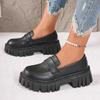 Women Sneakers New British Style Platform Loafers Women Plus Size Round Toe Designer Shoes for Women Fashion Casual Lolita Shoes