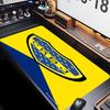 Club Atlético Boca Juniors Theme Premium Non-slip Mouse Pad with Stitched Edges,Durable Rubber Material,for Desktop & Gaming Great Gifts