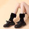 New Autumn Winter Short Women Fuzzy Warm Socks Knitted Yarn Pile Socks