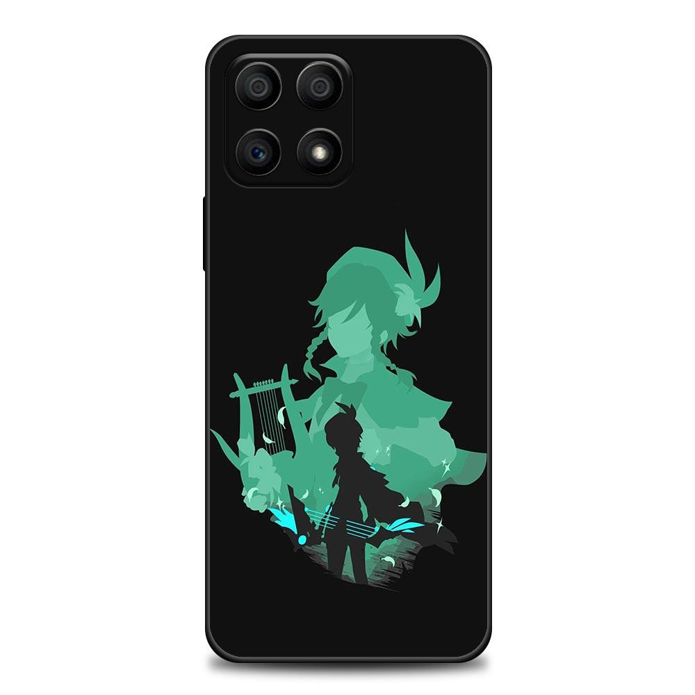 Чехол для телефона Genshin Impact с аниме играми для Honor 50 30 10 Lite 30i 20 20e 9A 9C 9X Pro 8X Nava 8i 9 Y60, мягкие силиконовые чехлы
