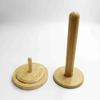 Red Embroidered Bamboo Small Thread Spool Wood Holder Rotating Crochet Hook Knitting Tool for Sweater Yarn Winding Cross-Border