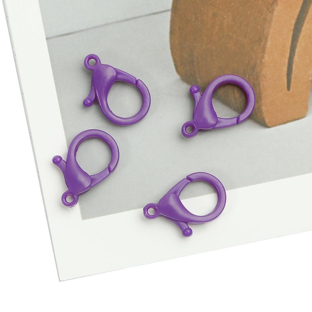 10 шт. пластиковый брелок для ключей красочные крючки клипсы карабин ручной работы аксессуары для изготовления ювелирных изделий