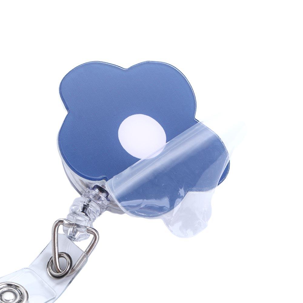Student Cartoon Nurse Doctor ID Card Clips Name Card Holder Retractable Badge Reel Badge Holder
