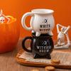 Хэллоуин Волшебная банка Волшебника Керамическая кружка Декоративное украшение Тыква Привидение Послеобеденный чай Завтрак Чашка для молока Подарок на Хэллоуин