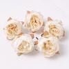 3/5/10Pcs High Quality Silk Artificial Rose Flower Head Artificial Flower Home Room Wedding Decoration DIY Garland Craft Flower
