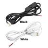 5Pcs 1.5M USB Power Supply Wire 5V ON OFF Switch Cable USB Extension Cable  for USB Fan Desk Light