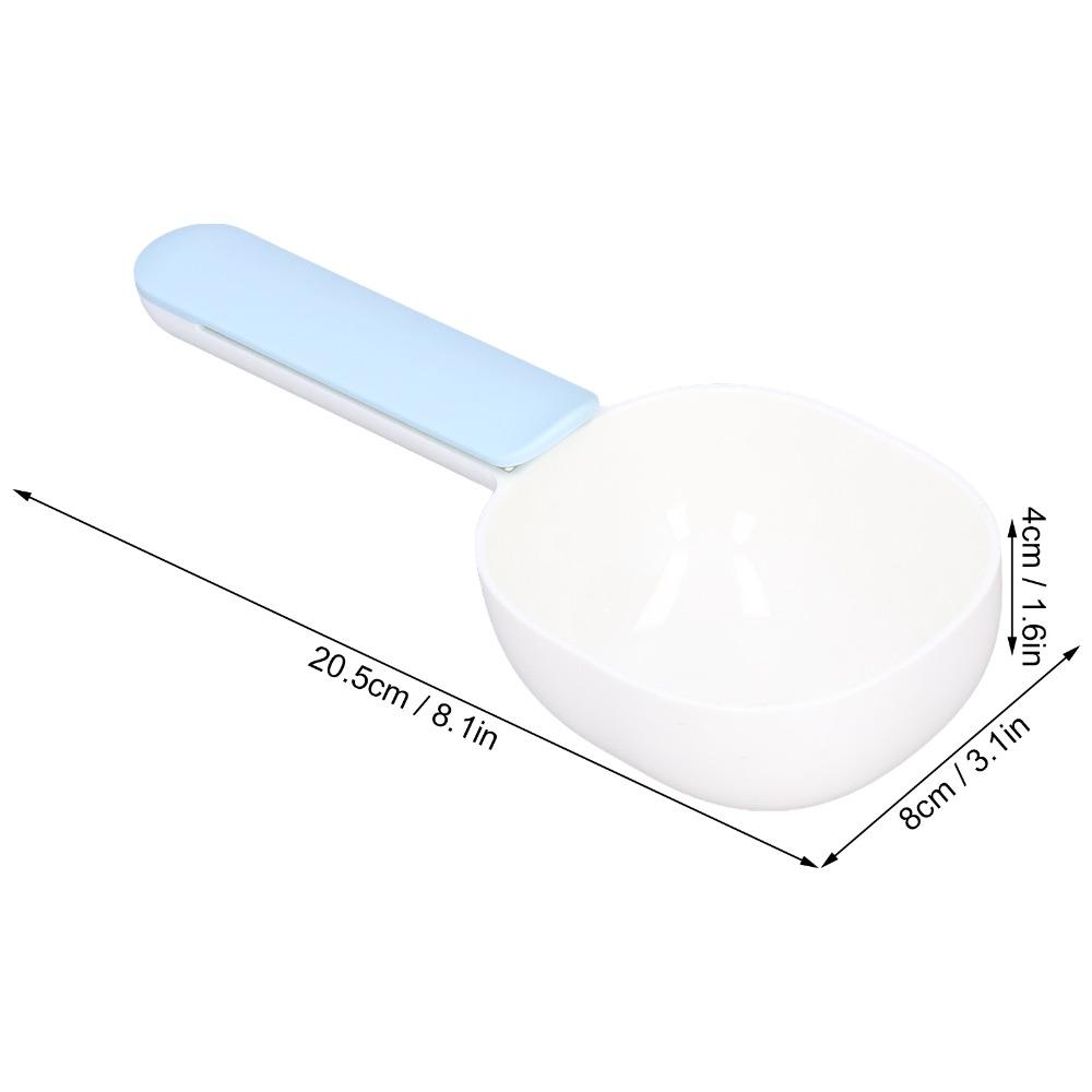 Ergonomic Handle Pet Feeding Scoop Arc Design Cat Food Shovel Compact Pet Food Spoon for Pets