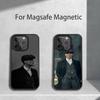 Чехол для телефона T-Tommy S-Shelby Для IPhone 17,16,15,Pro,Max,Air,14,Plus,13,12,11 Покрытие для беспроводной зарядки MagSafe