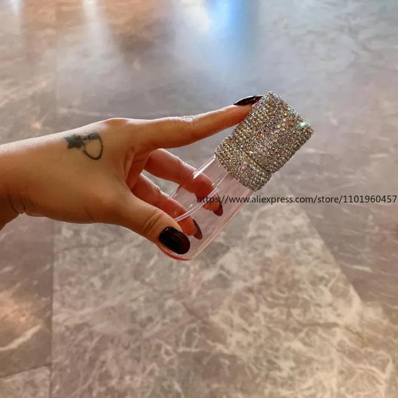 60 мл флакон-спрей для духов Bling Diamond прозрачный многоразовый распылитель пустая бутылка-распылитель портативный дорожный косметический контейнер