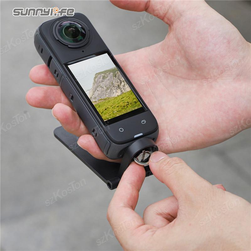 Для DJI Pocket 3 Action 5 Магнитное крепление База Угол регулируемый Настольная база Для Insta360 Ace Pro 2 X4 GO 3S Аксессуары для камеры