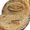 Used CHANEL Brooch Coco Mark Vintage Gold