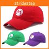 Super Mario Role Play Purple Baseball Cap Embroidered Outdoor Accessory
