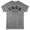 CBGB - Logo Revisited - Graphite Heather Adult Short Sleeve T-Shirt