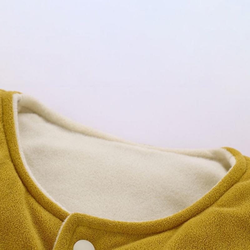 Children's Waistcoat Thick and Warm Plush Vest for Boys and Girls