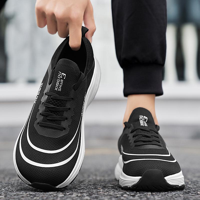 TUINANLE Повседневная мужская обувь из сетки Легкая дышащая Вся модная Студенческая Обувь для бега Путешествий Уличные спортивные кроссовки