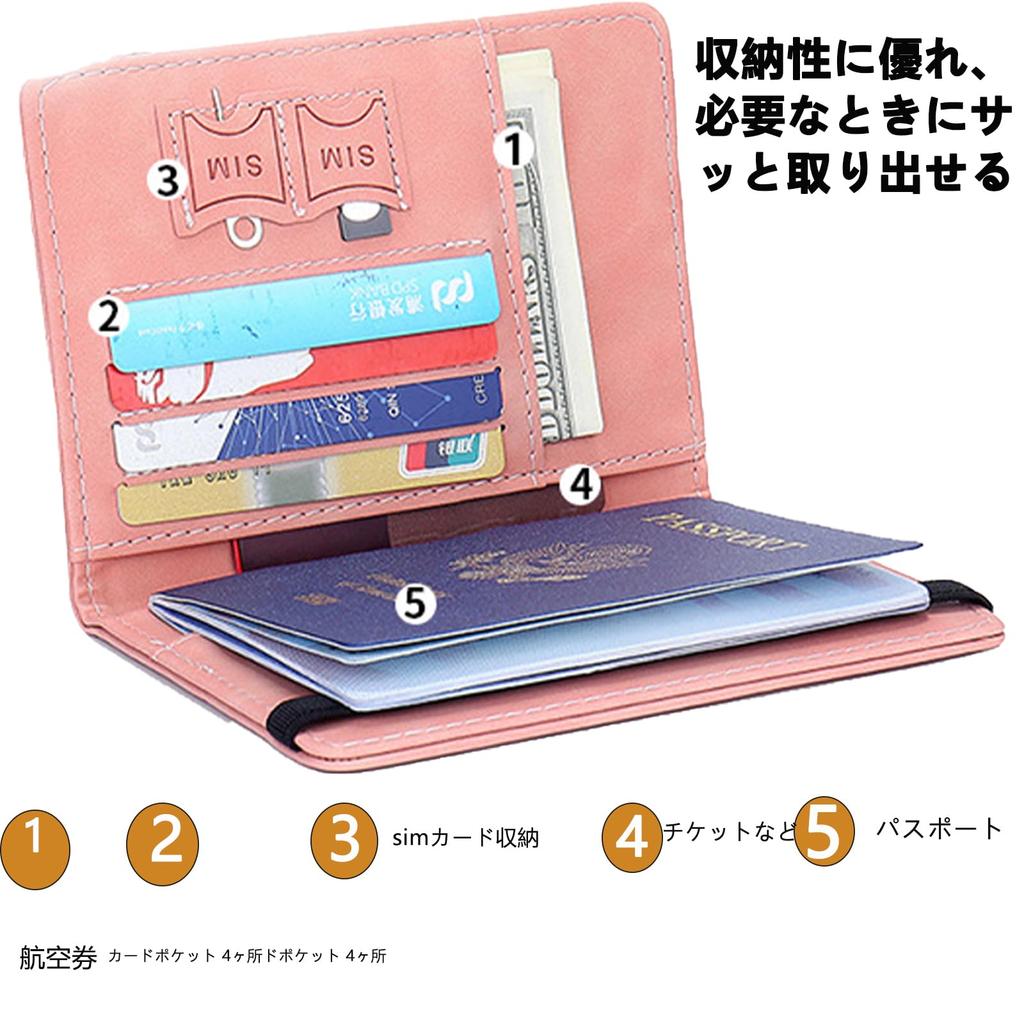 Паспорт Паспорт Паспорт Карта Хранение ПУ Внутренние и Международные Путешествия Путешествия за границу Деловые Путешествия за границу [LeTradeJP] Чехол, Защита от скимминга,