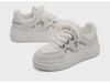 Весенние женские белые туфли Dad Shoes на толстой подошве 2025 года — дышащие, увеличивающие рост, универсальные кроссовки для весны и осени