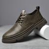 New Luxury Casual Oxford Shoes Outdoor Men Sneakers Genuine Leather Male Formal Dress Footwear Non-Slip Versatile Business Shoes