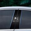 Car Emblem Center Pillar Sticker Auto Door Decorative Stickers For DS SPIRIT DS3 DS4 DS4S DS5 5LS DS6 DS7 DS9 WILD RUBIS E-Tense