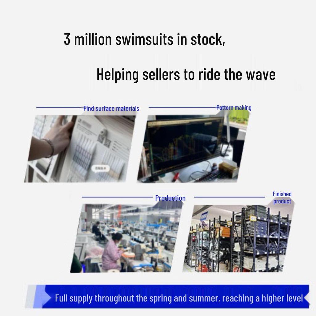 Эксклюзивное тайско-вьетнамское женское бикини для похудения, закрывающее живот, 2025: Сексуальный раздельный комплект из четырех предметов для отпуска и горячих источников