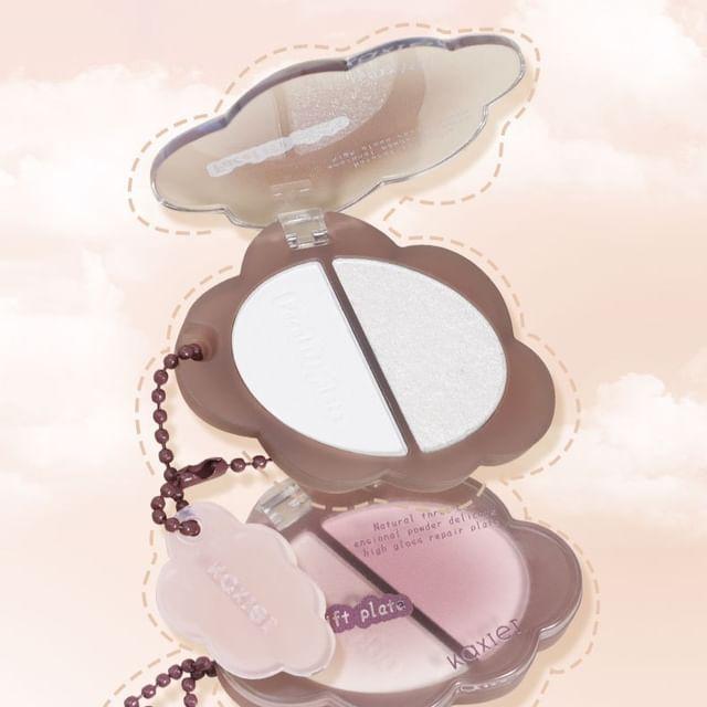 Kaxier - Палитра хайлайтеров-брелоков 'Облако' - 6 цветов