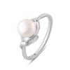 Серебряное кольцо с натуральным жемчугом (2081548) 2.23 гр. 925 пробы