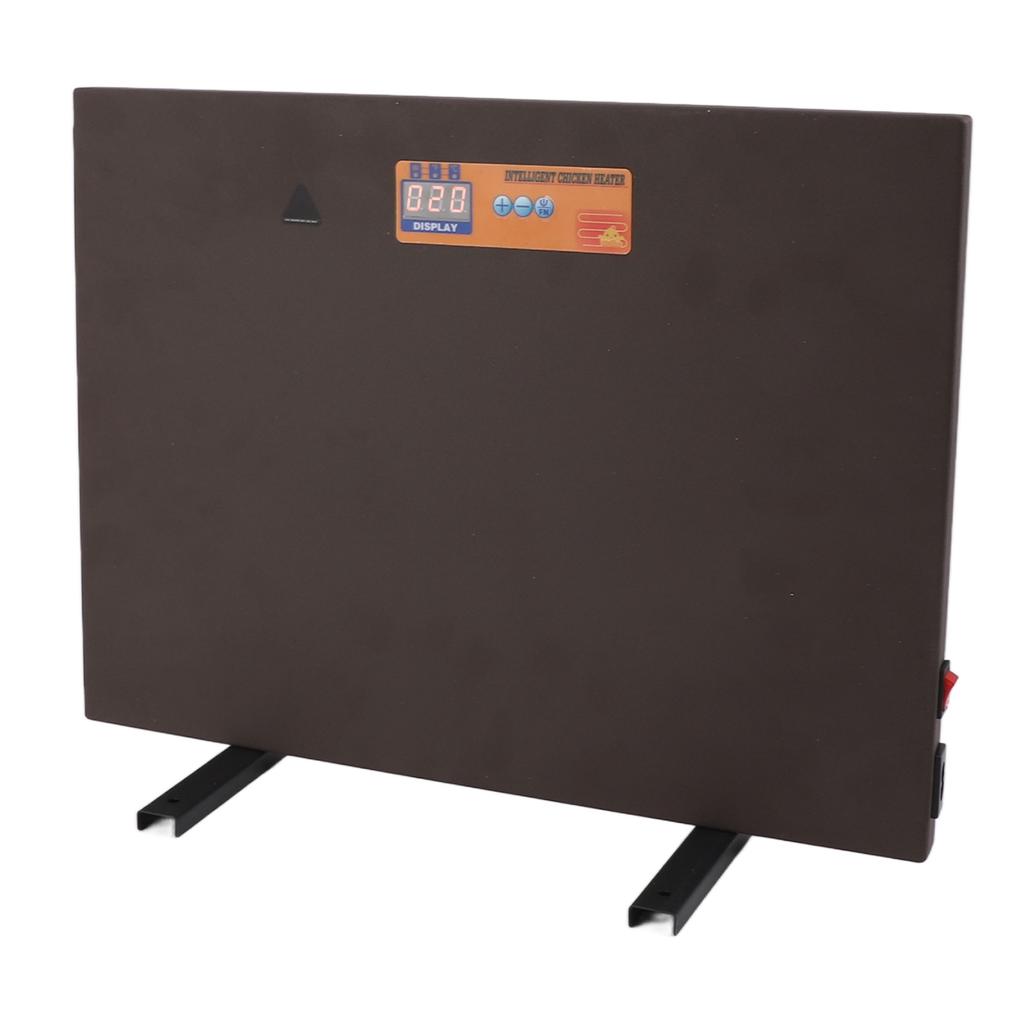150W Chicken Coop Heater Chicken Heat Coop Heater Heating Panel with Timer Remote Control Tilt