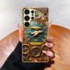 Чехол для телефона с винтажными авиационными приборами s26 ultra case s25 ultra case стекло для Samsung Galaxy S26 S25 S24 S23 S22 FE Ultra Plus
