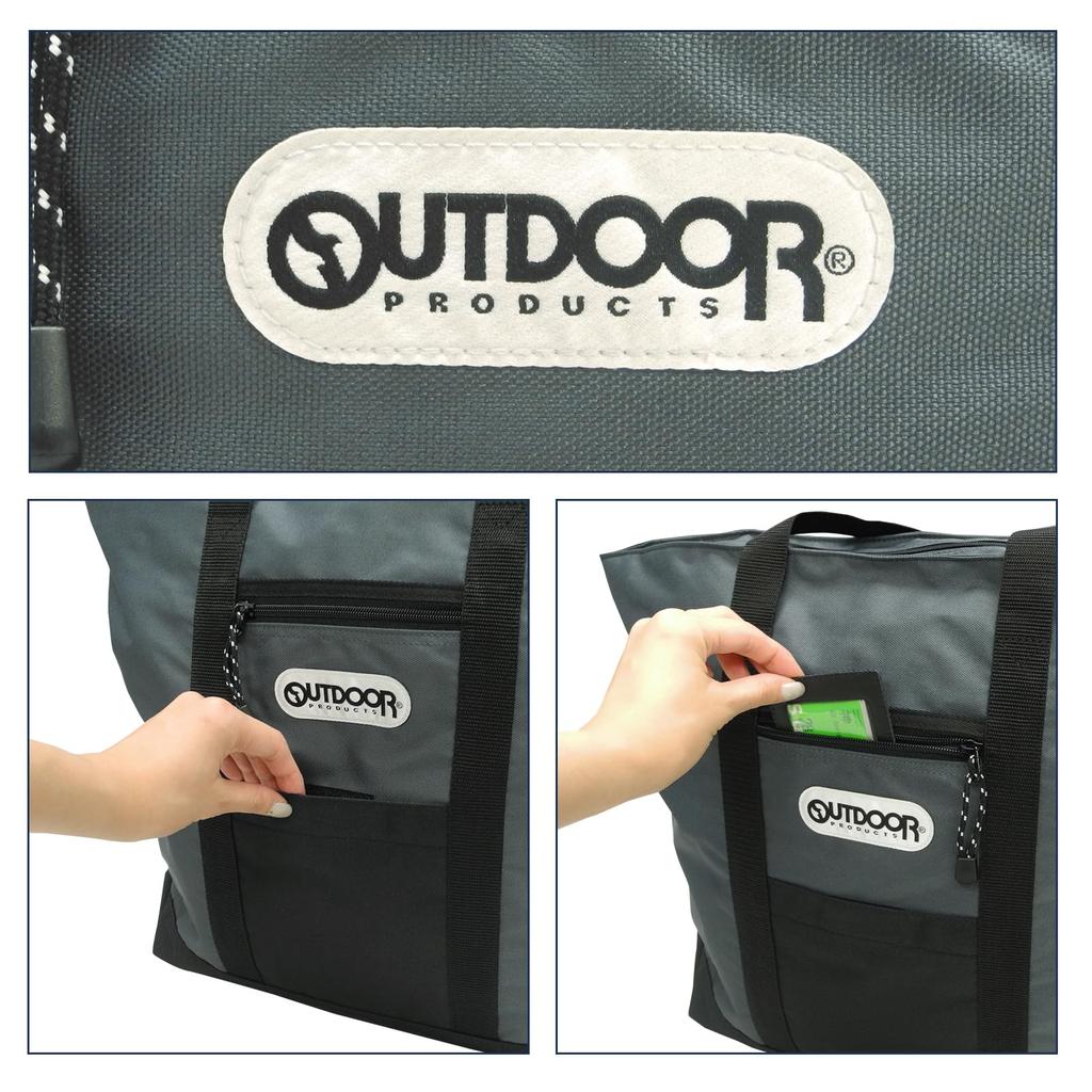 OUTDOOR PRODUCTS Вместительная сумка-тоут для пеленок, путешествий, формата А4, серая, мужская сумка, вместимость, сумка, сумка, хранение,