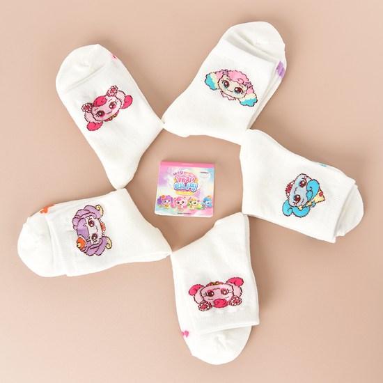 Catchtinipping Children's Medium Socks 5 Foot Set, a Popular Character In Korea