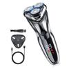 Электробритва Komidy для мужчин, бритье, вращение на 360°, гладкое лезвие, высокая скорость, мощный мотор, электрический светодиод, большой экран, низкий уровень шума
