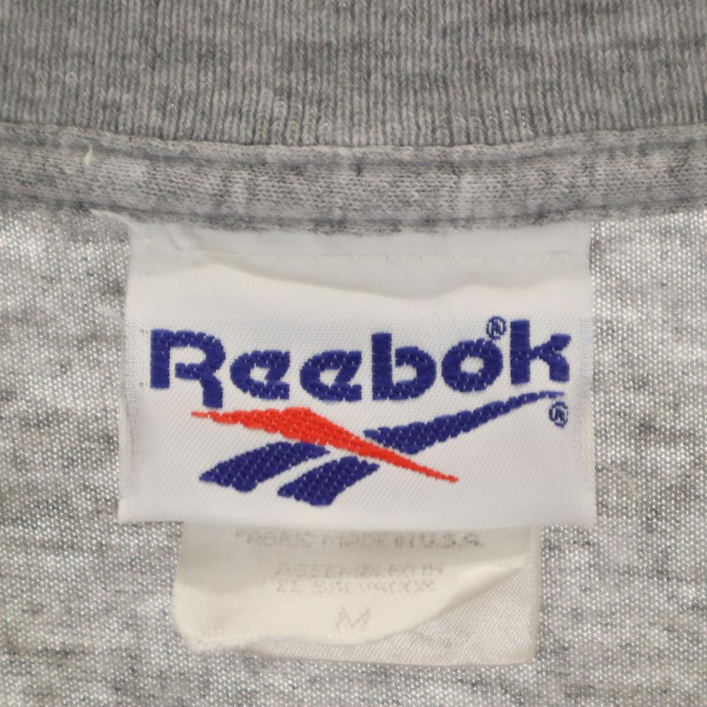 Reebok Футболка с коротким рукавом M серая Мужская Б/у