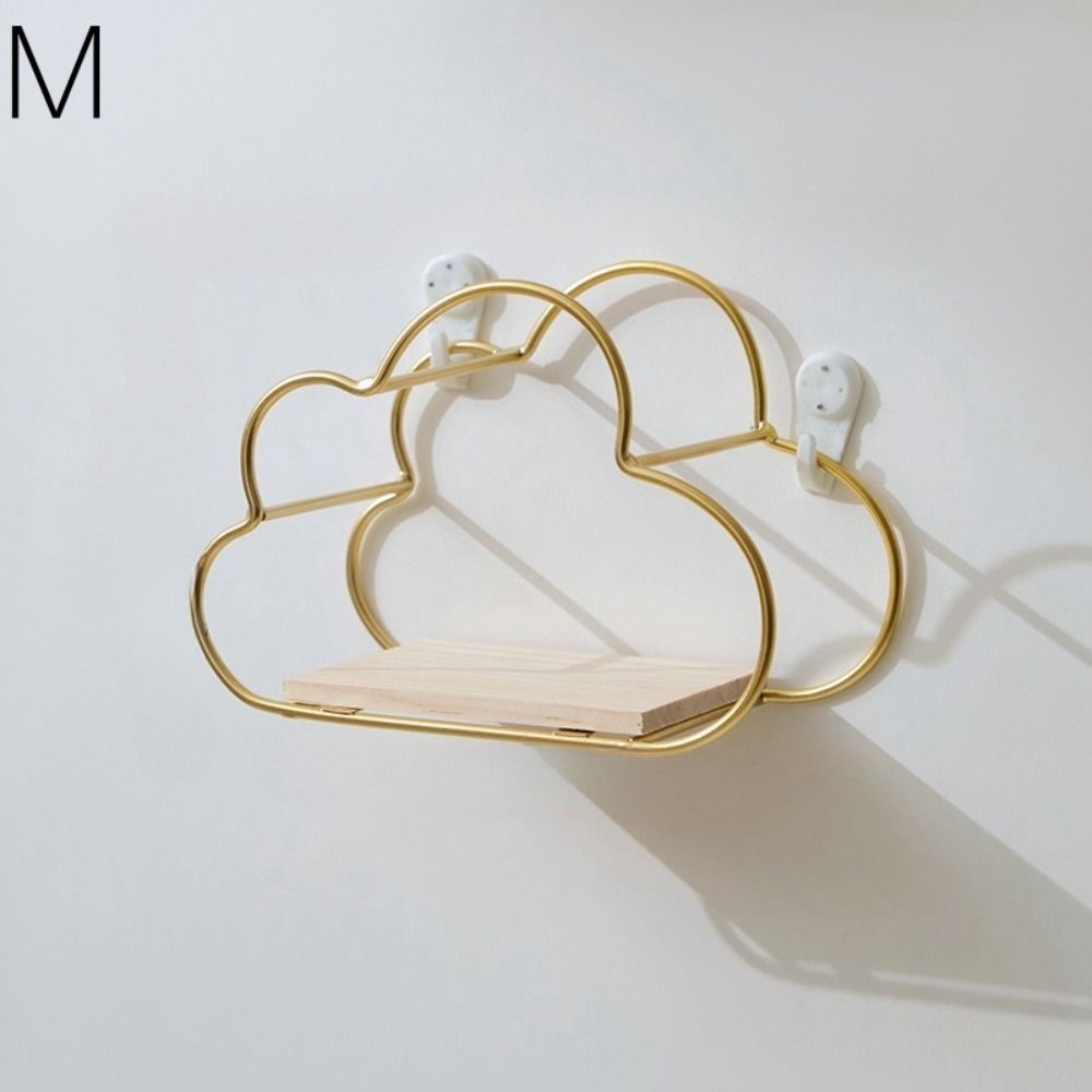 Decoration Bathroom Finishing Rack Floating Shelves Kids Room Shelf Wall Shelf Iron Storage Rack