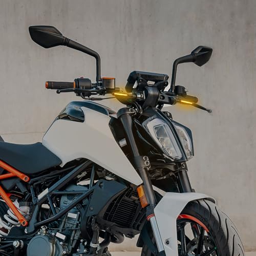 Justech Светодиодные мотоциклетные поворотники, Мотоциклетные поворотные огни, 12 В, Высокая яркость, Поворотные огни, 4 шт. (желтый)