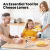 Слайсер для сыра и резак для сыра - Регулируемый резак для сыра из нержавеющей стали, Шейвер для сыра Моцарелла, Чеддер, Грюйер