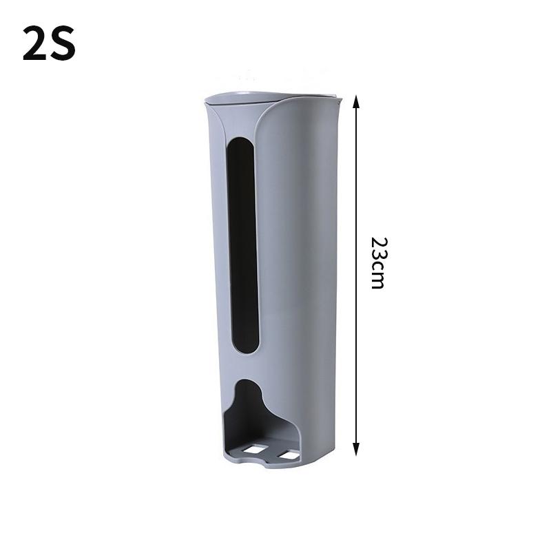 Kitchen Plastic Bag Holder Organizer Wall Hanging Garbage Bag Storage Box Bathroom Trash Bag Bucket Dispenser Kitchen Accessory