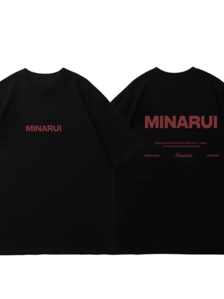 Подростковая китайская трендовая футболка унисекс ПАНК с пятью рукавами, тяжелая, для пар