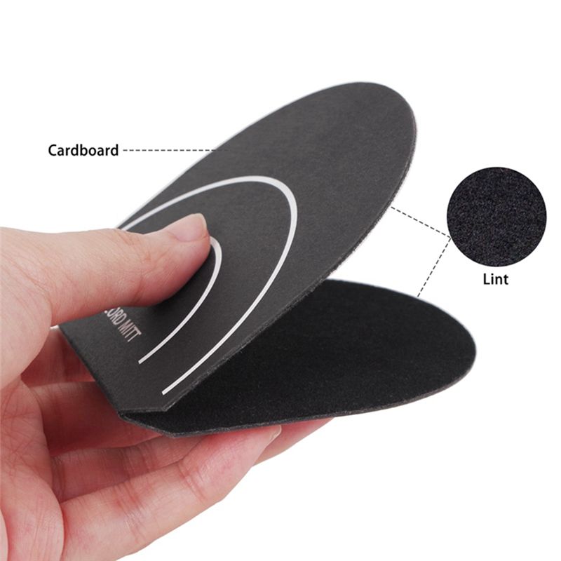 AEE4-Record Cleaner Vinyl Record Holder Disc Cleaning Protective Pad For Vinyl LP Records No Fingerprinting