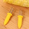 BBQ Supplies Kitchen Gadget Sweetcorn Home BBQ Prong Set Grilling Fork Corn Skewer Corn Holder